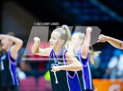 Thumbnail 1 in King's Ridge Christian vs Mount Pisgah (GHSA A Division I State Championship)  photogallery.