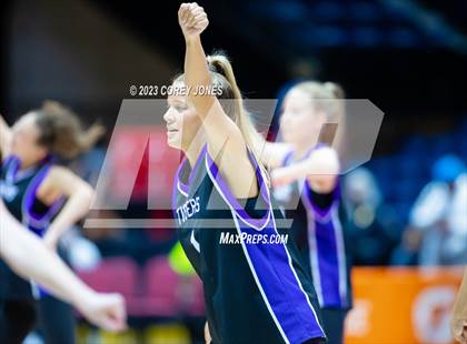 Thumbnail 2 in King's Ridge Christian vs Mount Pisgah (GHSA A Division I State Championship)  photogallery.