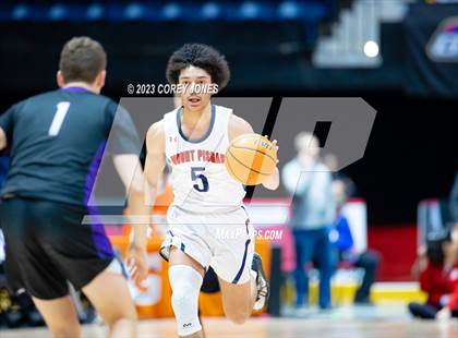 Thumbnail 3 in King's Ridge Christian vs Mount Pisgah (GHSA A Division I State Championship)  photogallery.