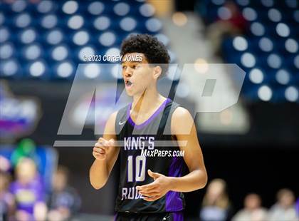 Thumbnail 2 in King's Ridge Christian vs Mount Pisgah (GHSA A Division I State Championship)  photogallery.