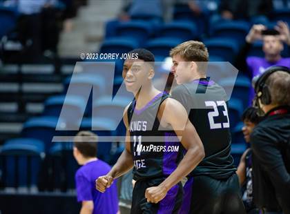 Thumbnail 3 in King's Ridge Christian vs Mount Pisgah (GHSA A Division I State Championship)  photogallery.
