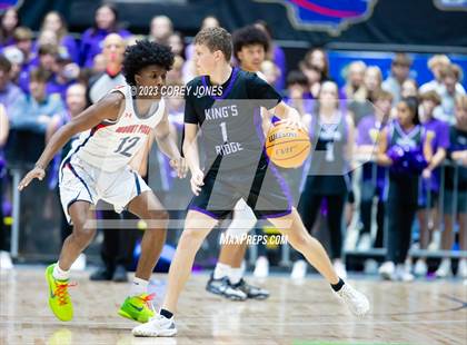 Thumbnail 1 in King's Ridge Christian vs Mount Pisgah (GHSA A Division I State Championship)  photogallery.