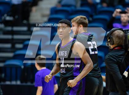Thumbnail 1 in King's Ridge Christian vs Mount Pisgah (GHSA A Division I State Championship)  photogallery.