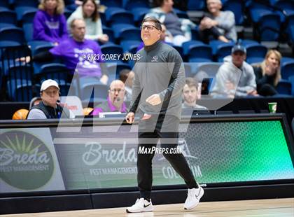 Thumbnail 3 in King's Ridge Christian vs Mount Pisgah (GHSA A Division I State Championship)  photogallery.