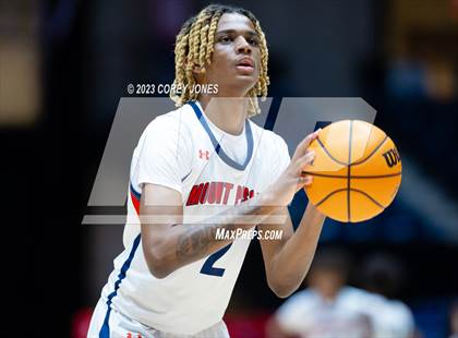 Thumbnail 2 in King's Ridge Christian vs Mount Pisgah (GHSA A Division I State Championship)  photogallery.