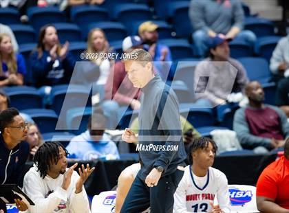 Thumbnail 2 in King's Ridge Christian vs Mount Pisgah (GHSA A Division I State Championship)  photogallery.
