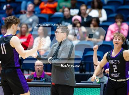 Thumbnail 1 in King's Ridge Christian vs Mount Pisgah (GHSA A Division I State Championship)  photogallery.