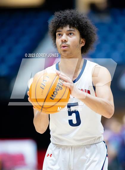 Thumbnail 1 in King's Ridge Christian vs Mount Pisgah (GHSA A Division I State Championship)  photogallery.
