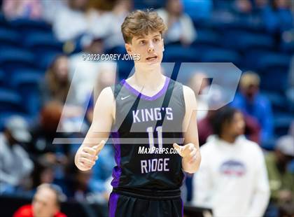 Thumbnail 1 in King's Ridge Christian vs Mount Pisgah (GHSA A Division I State Championship)  photogallery.