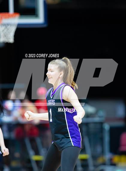 Thumbnail 1 in King's Ridge Christian vs Mount Pisgah (GHSA A Division I State Championship)  photogallery.