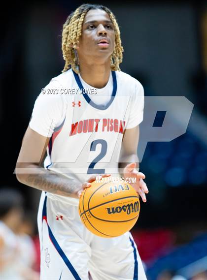 Thumbnail 3 in King's Ridge Christian vs Mount Pisgah (GHSA A Division I State Championship)  photogallery.