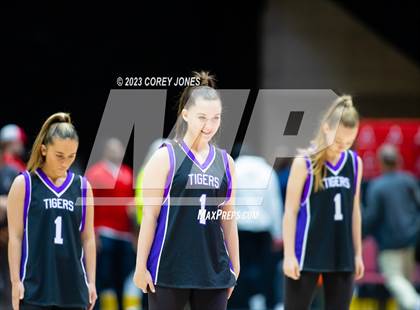 Thumbnail 2 in King's Ridge Christian vs Mount Pisgah (GHSA A Division I State Championship)  photogallery.