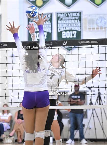 Thumbnail 2 in Millennium vs. Oaks Christian (Durango Fall Classic) photogallery.