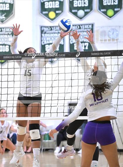 Thumbnail 2 in Millennium vs. Oaks Christian (Durango Fall Classic) photogallery.