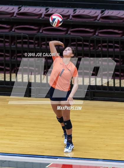 Thumbnail 1 in Fulshear vs Brandeis (NEISD Volleyball Tournament) photogallery.