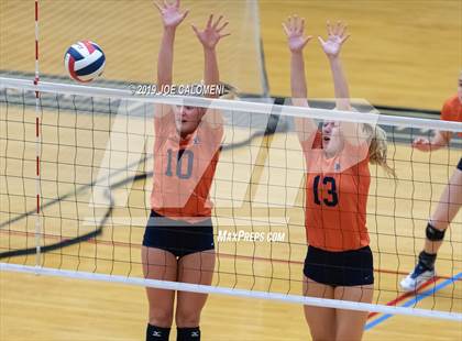 Thumbnail 1 in Fulshear vs Brandeis (NEISD Volleyball Tournament) photogallery.