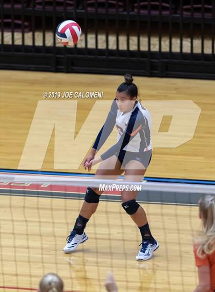 Thumbnail 3 in Fulshear vs Brandeis (NEISD Volleyball Tournament) photogallery.