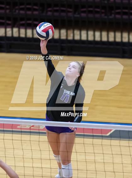 Thumbnail 2 in Fulshear vs Brandeis (NEISD Volleyball Tournament) photogallery.