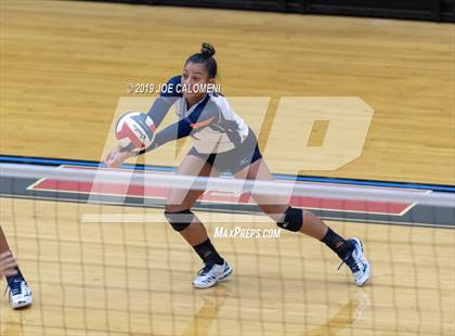 Thumbnail 2 in Fulshear vs Brandeis (NEISD Volleyball Tournament) photogallery.