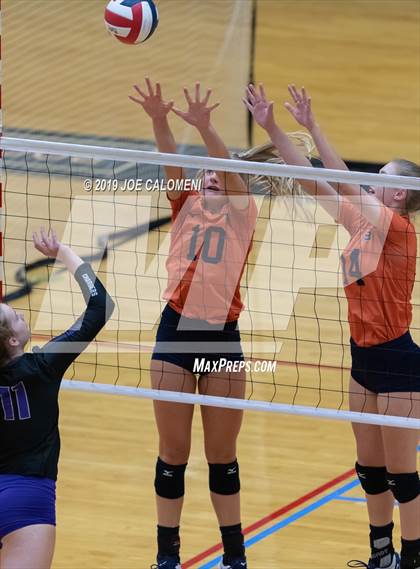 Thumbnail 1 in Fulshear vs Brandeis (NEISD Volleyball Tournament) photogallery.