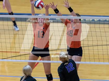 Thumbnail 2 in Fulshear vs Brandeis (NEISD Volleyball Tournament) photogallery.