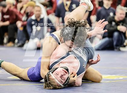 Thumbnail 1 in NYSPHSAA Wrestling Dual Finals Round 3 (John Glenn vs Chautauqua Lake) photogallery.