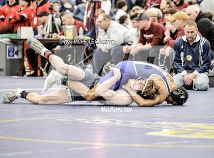 Thumbnail 3 in NYSPHSAA Wrestling Dual Finals Round 3 (John Glenn vs Chautauqua Lake) photogallery.