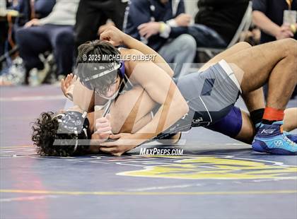 Thumbnail 1 in NYSPHSAA Wrestling Dual Finals Round 3 (John Glenn vs Chautauqua Lake) photogallery.
