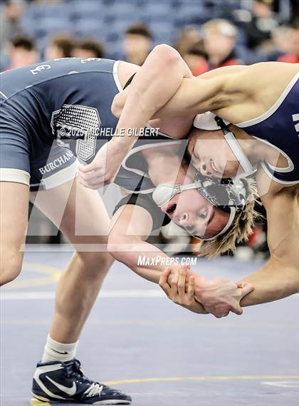 Thumbnail 3 in NYSPHSAA Wrestling Dual Finals Round 3 (John Glenn vs Chautauqua Lake) photogallery.