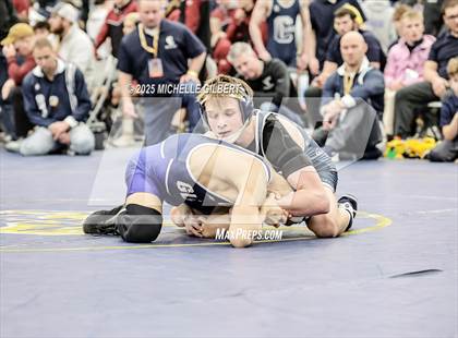 Thumbnail 2 in NYSPHSAA Wrestling Dual Finals Round 3 (John Glenn vs Chautauqua Lake) photogallery.