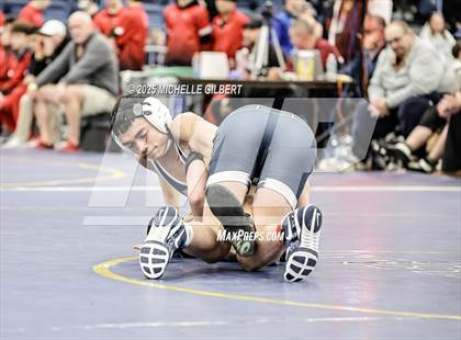 Thumbnail 2 in NYSPHSAA Wrestling Dual Finals Round 3 (John Glenn vs Chautauqua Lake) photogallery.