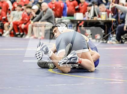 Thumbnail 3 in NYSPHSAA Wrestling Dual Finals Round 3 (John Glenn vs Chautauqua Lake) photogallery.