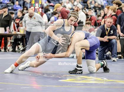 Thumbnail 3 in NYSPHSAA Wrestling Dual Finals Round 3 (John Glenn vs Chautauqua Lake) photogallery.