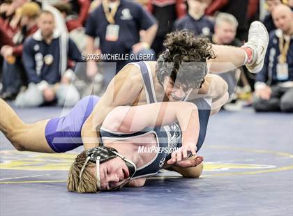 Thumbnail 3 in NYSPHSAA Wrestling Dual Finals Round 3 (John Glenn vs Chautauqua Lake) photogallery.