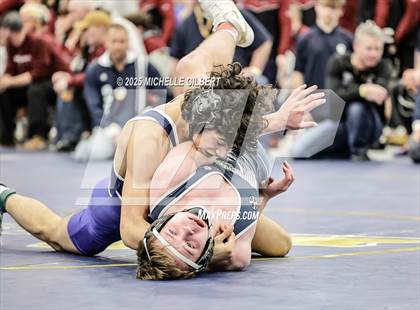 Thumbnail 2 in NYSPHSAA Wrestling Dual Finals Round 3 (John Glenn vs Chautauqua Lake) photogallery.