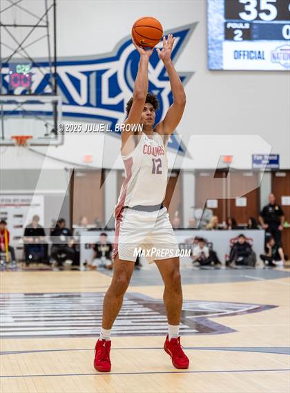 Thumbnail 3 in Wasatch Academy vs Columbus (Chipotle Nationals Quarterfinal) photogallery.