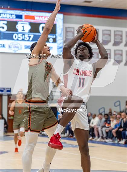 Thumbnail 3 in Wasatch Academy vs Columbus (Chipotle Nationals Quarterfinal) photogallery.