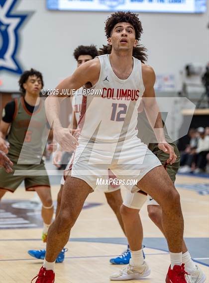 Thumbnail 2 in Wasatch Academy vs Columbus (Chipotle Nationals Quarterfinal) photogallery.