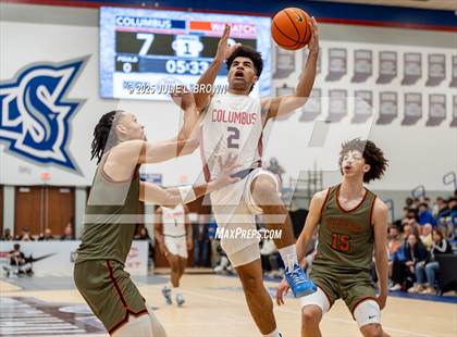 Thumbnail 2 in Wasatch Academy vs Columbus (Chipotle Nationals Quarterfinal) photogallery.