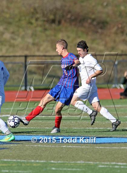 Thumbnail 1 in Bacon Academy vs Tolland (CIAC Class M Final) photogallery.