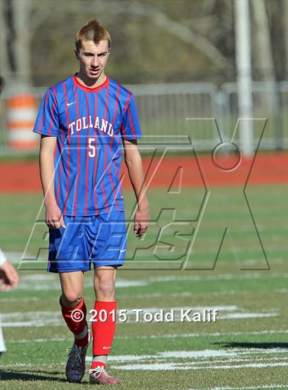 Thumbnail 3 in Bacon Academy vs Tolland (CIAC Class M Final) photogallery.