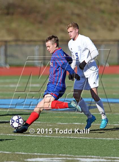 Thumbnail 2 in Bacon Academy vs Tolland (CIAC Class M Final) photogallery.