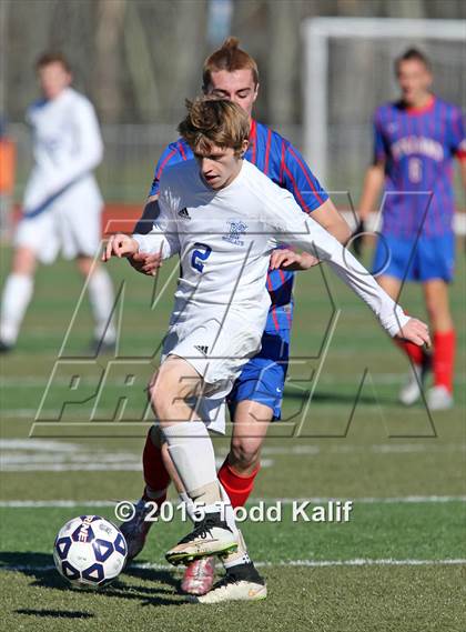 Thumbnail 2 in Bacon Academy vs Tolland (CIAC Class M Final) photogallery.