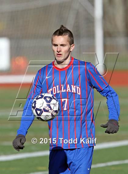 Thumbnail 1 in Bacon Academy vs Tolland (CIAC Class M Final) photogallery.