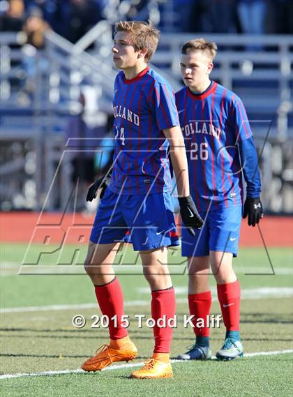 Thumbnail 2 in Bacon Academy vs Tolland (CIAC Class M Final) photogallery.