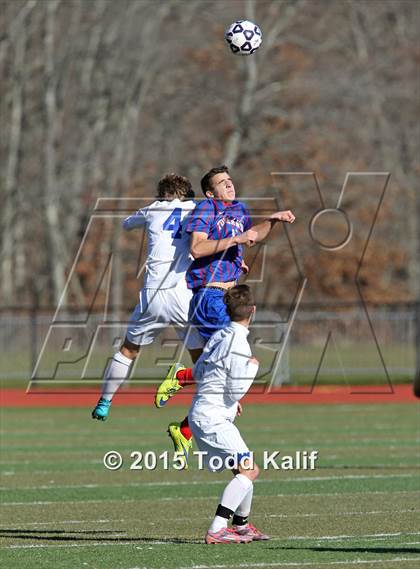 Thumbnail 2 in Bacon Academy vs Tolland (CIAC Class M Final) photogallery.