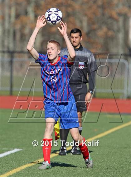 Thumbnail 2 in Bacon Academy vs Tolland (CIAC Class M Final) photogallery.