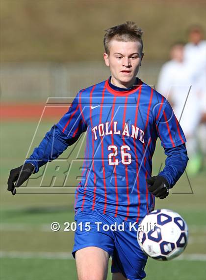 Thumbnail 3 in Bacon Academy vs Tolland (CIAC Class M Final) photogallery.