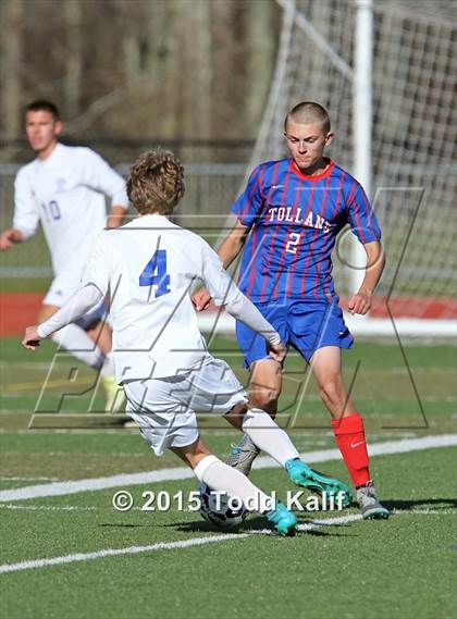 Thumbnail 2 in Bacon Academy vs Tolland (CIAC Class M Final) photogallery.
