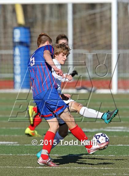 Thumbnail 2 in Bacon Academy vs Tolland (CIAC Class M Final) photogallery.
